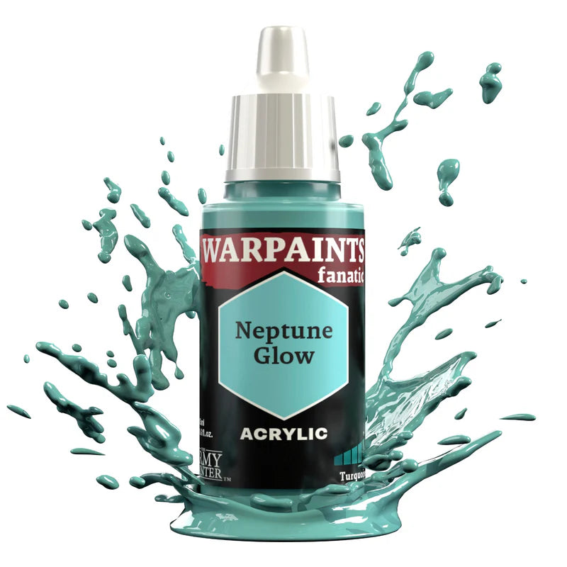 Neptune Glow 18ml Warpaints Fanatic - farba akrylowa do malowania figurek i miniaturek - The Army Painter
