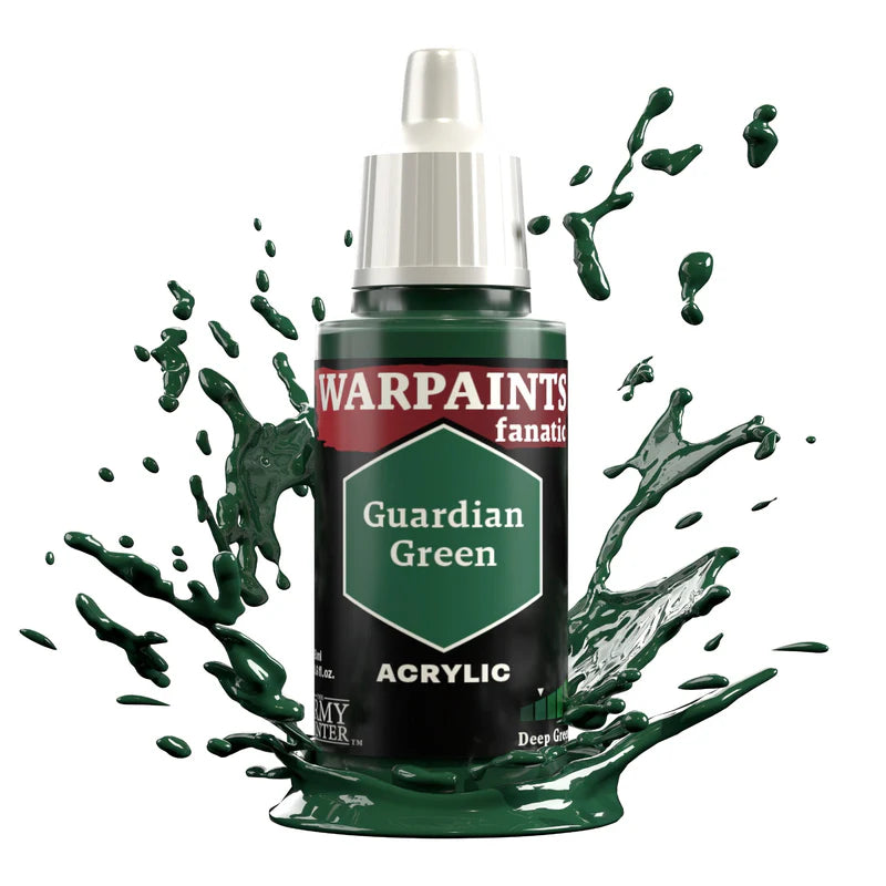 Guardian Green 18ml Warpaints Fanatic - farba akrylowa do malowania figurek i miniaturek - The Army Painter

