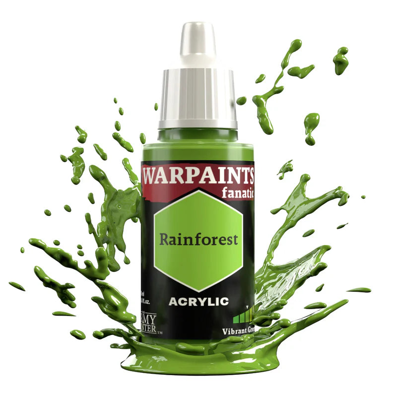 Rainforest 18ml Warpaints Fanatic - farba akrylowa do malowania figurek i miniaturek - The Army Painter
