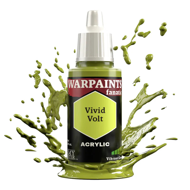 Vivid Volt 18ml Warpaints Fanatic - farba akrylowa do malowania figurek i miniaturek - The Army Painter
