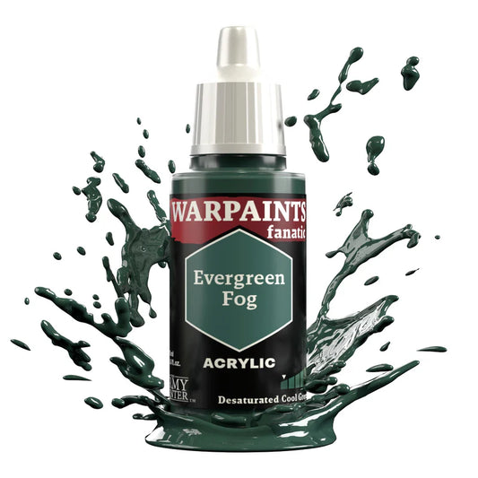 Evergreen Fog 18ml Warpaints Fanatic - farba akrylowa do malowania figurek i miniaturek - The Army Painter
