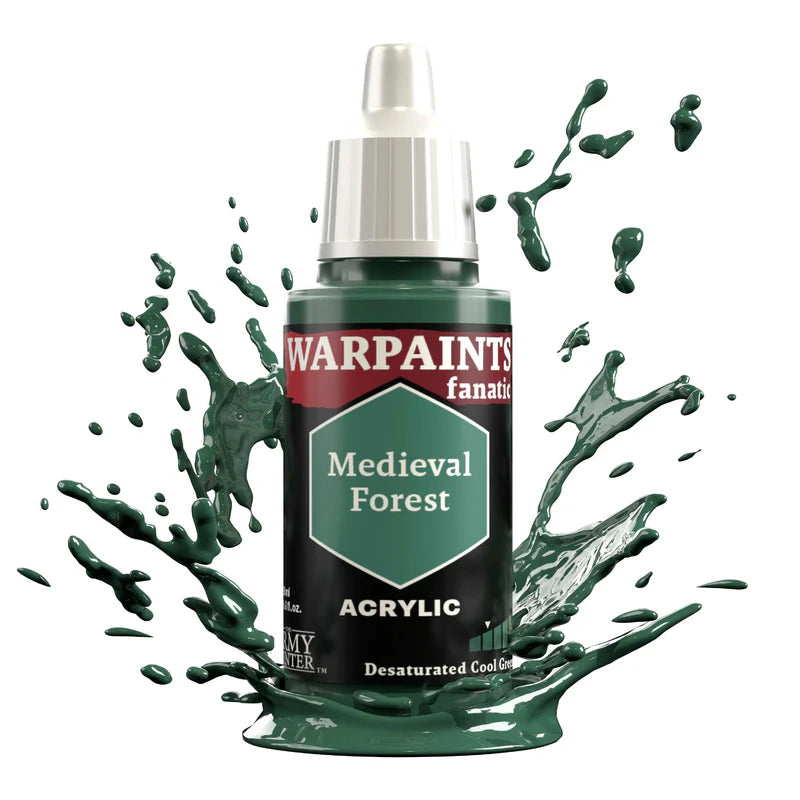 Medieval Forest 18ml Warpaints Fanatic - farba akrylowa do malowania figurek i miniaturek - The Army Painter
