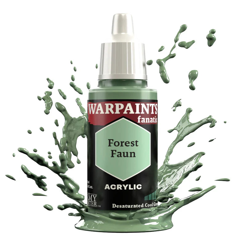 Forest Faun 18ml Warpaints Fanatic z rozbryzgiem farby - farba akrylowa do malowania figurek i miniaturek - The Army Painter
