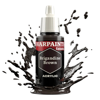 Brigandine Brown 18ml - farba akrylowa do malowania figurek i miniaturek - The Army Painter
