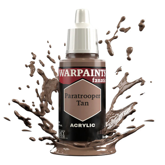 Paratrooper Tan 18ml Warpaints Fanatic z rozbryzgiem farby - farba akrylowa do malowania figurek i miniaturek - The Army Painter
