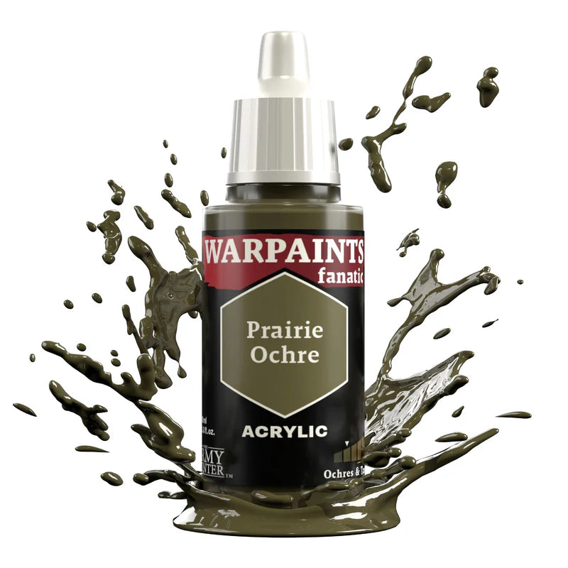 Prairie Ochre 18ml Warpaints Fanatic - farba akrylowa do malowania figurek i miniaturek - The Army Painter
