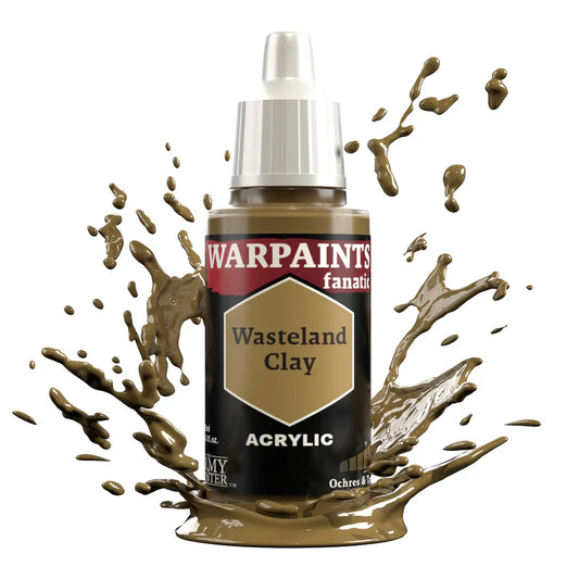 Wasteland Clay 18ml Warpaints Fanatic - farba akrylowa do malowania figurek i miniaturek - The Army Painter
