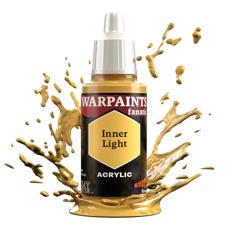 Inner Light 18ml Warpaints Fanatic z rozbryzgiem farby - farba akrylowa do malowania figurek i miniaturek - The Army Painter
