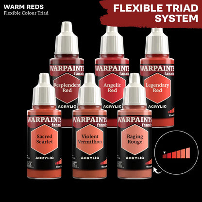 Ruddy Browns Flexible Colour Triad - 6 farb Warpaints Fanatic z Ruddy Umber - System Triady Kolorów od ciemnego do jasnego
