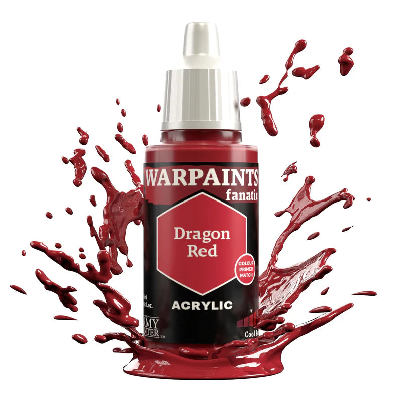 Dragon Red 18ml - farba akrylowa do malowania figurek i miniaturek - The Army Painter

