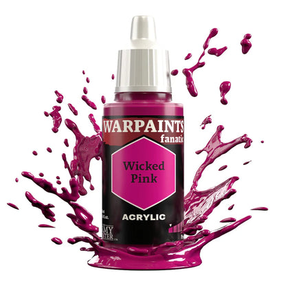 Wicked Pink 18ml Warpaints Fanatic - farba akrylowa do malowania figurek i miniaturek - The Army Painter
