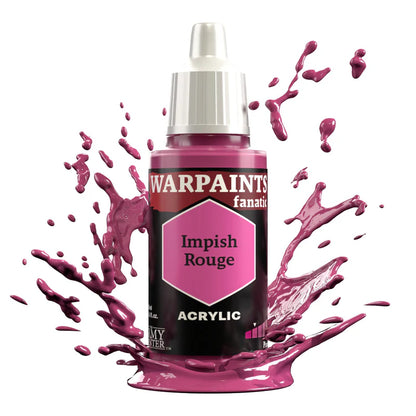 Impish Rouge 18ml Warpaints Fanatic - farba akrylowa do malowania figurek i miniaturek - The Army Painter
