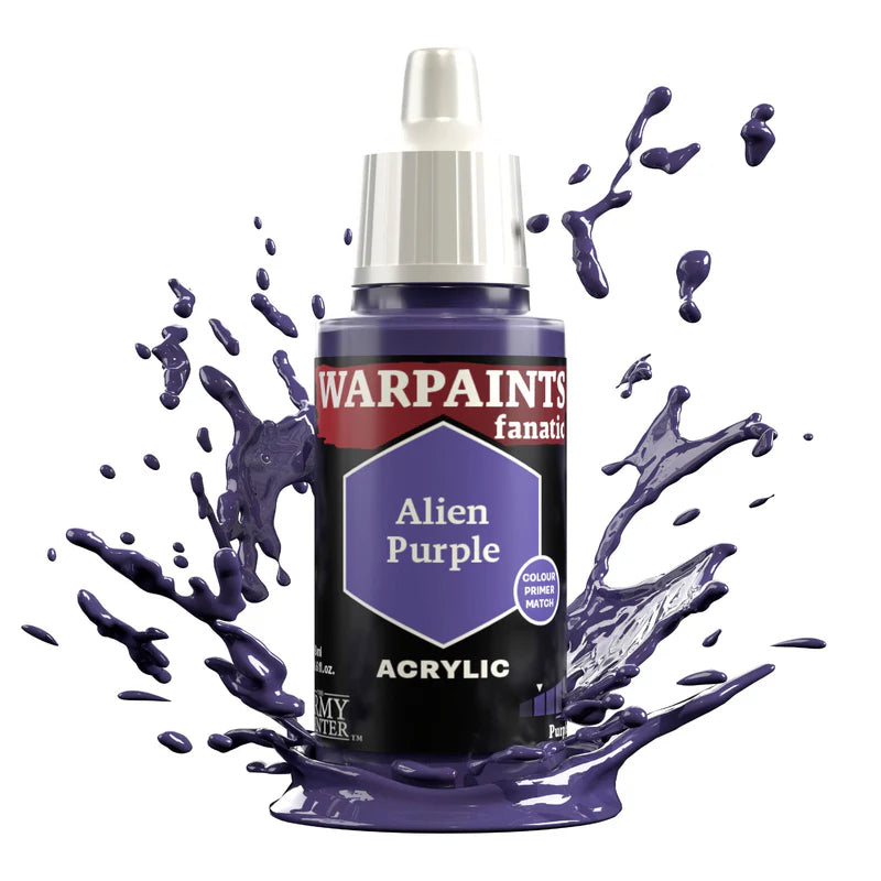 Alien Purple 18ml Warpaints Fanatic - farba akrylowa do malowania figurek i miniaturek - The Army Painter
