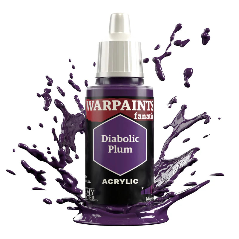 Diabolic Plum 18ml - farba akrylowa do malowania figurek i miniaturek - The Army Painter
