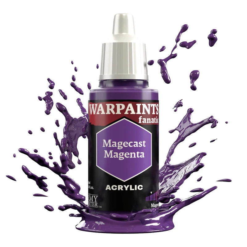 Magecast Magenta 18ml Warpaints Fanatic - farba akrylowa do malowania figurek i miniaturek - The Army Painter
