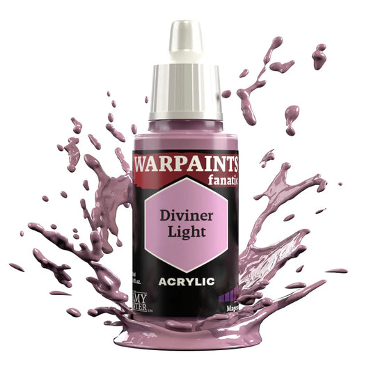 Diviner Light 18ml Warpaints Fanatic z rozbryzgiem farby - farba akrylowa do malowania figurek i miniaturek - The Army Painter
