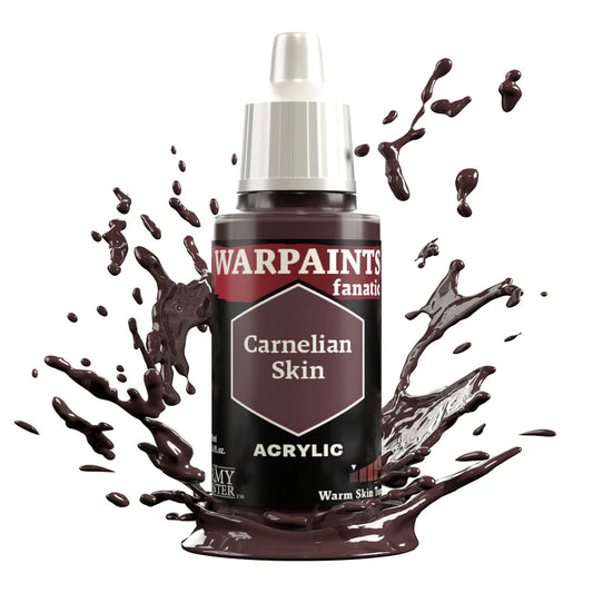 Carnelian Skin 18ml Warpaints Fanatic z rozbryzgiem farby - farba akrylowa do malowania figurek i miniaturek - The Army Painter
