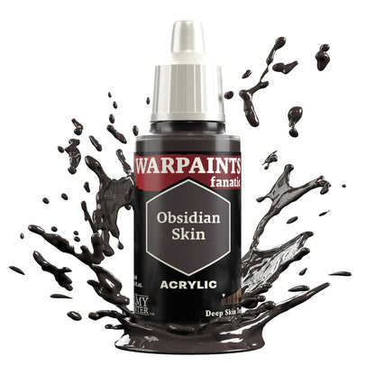 Obsidian Skin 18ml Warpaints Fanatic - farba akrylowa do malowania figurek i miniaturek - The Army Painter
