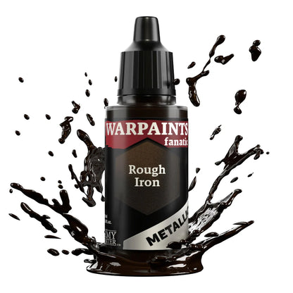 Rough Iron 18ml z rozbryzgiem farby - farba metaliczna do malowania figurek i miniaturek - The Army Painter
