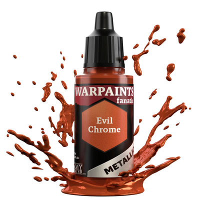 Evil Chrome 18ml z rozbryzgiem farby - farba metaliczna do malowania figurek i miniaturek - The Army Painter
