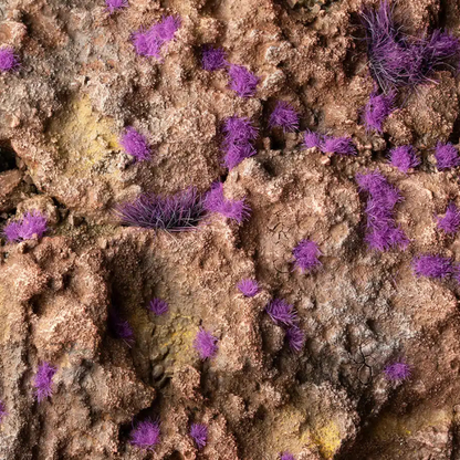Tiny Alien Purple Gamers Grass - tufty 2mm kosmiczne zioła diorama - Gamers Grass