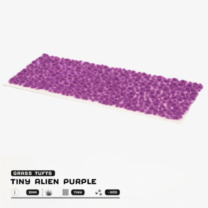 Tiny Alien Purple Gamers Grass - tufty 2mm arkusz Tiny 500 sztuk - Gamers Grass