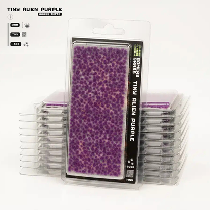 Tiny Alien Purple Gamers Grass - tufty 2mm opakowanie blister - Gamers Grass