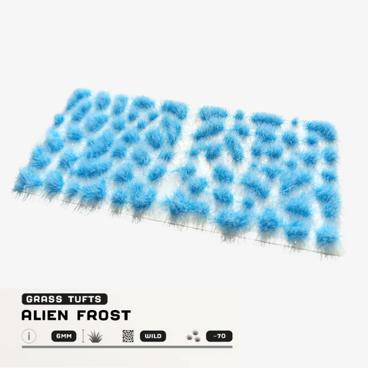 Alien Frost Gamers Grass - tufty 6mm arkusz Wild 70 sztuk - Gamers Grass