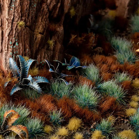 Alien Turquoise Special Tufts Gamers Grass - tufty 6mm obca roślinność diorama fantasy - Gamers Grass