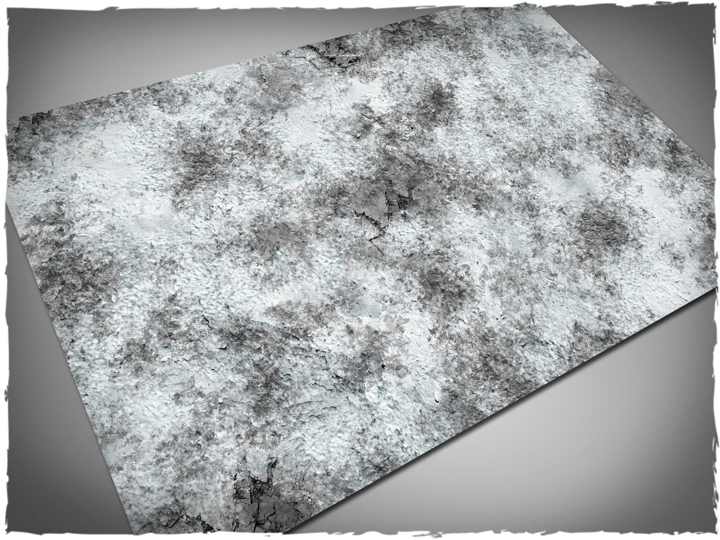 Mountains – Mata do gry 6x4 stopy Mousepad Deep-Cut Studio – śnieżny górski teren do Warhammer Age of Sigmar Kings of War Bolt Action
