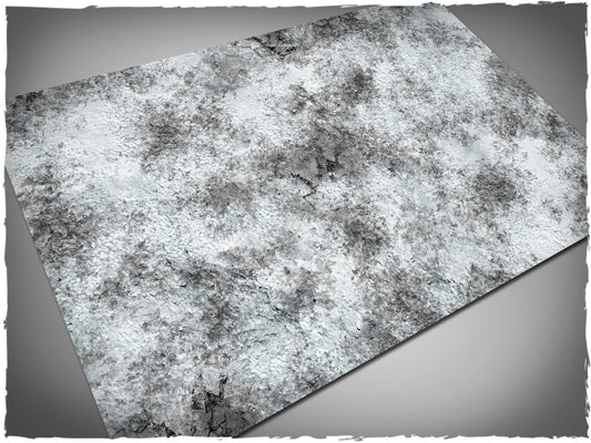 Mountains – Mata do gry 6x4 stopy Mousepad Deep-Cut Studio – śnieżny górski teren do Warhammer Age of Sigmar Kings of War Bolt Action
