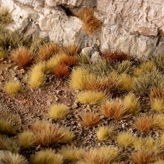 Dry Steppe Set Special Tufts Gamers Grass - tufty wild diorama suchy step skalna sceneria - Gamers Grass