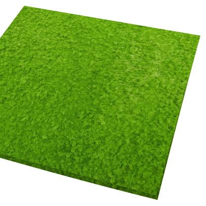Grass Mats Light Green 380x260mm – arkusz trawy jasnozielonej Green Stuff World, widok z boku na grubość i teksturę
