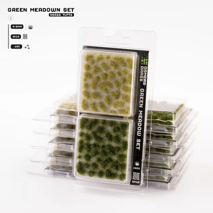 Green Meadow Set Special Tufts Gamers Grass - tufty wild 4-6mm opakowanie blister zestaw łąkowy - Gamers Grass