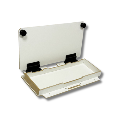 Wkład Wielofunkcyjny HOBBYZONE HZ-opi08 - widok izometryczny złożonego wkładu MDF z magnetycznym uchwytem
