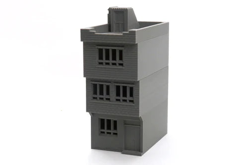 Middle East Urban Buildings MET_03 – duży blok z balkonami i tarasem dachowym, teren 28mm Patrick Miniatures

