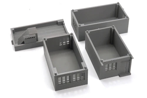 Middle East Urban Buildings MET_03 – 4 sekcje rozłożone, widok z góry, teren 28mm Patrick Miniatures
