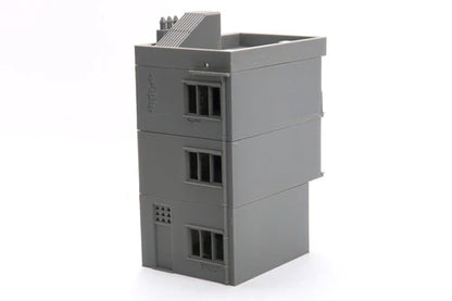 Middle East Urban Building MET_03 – widok z boku, 4 kondygnacje z wieżyczką na dachu, teren 28mm Patrick Miniatures
