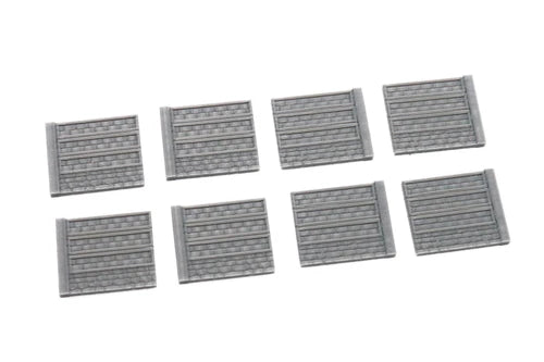 Ukrainian Village Set – 8 paneli ogrodzeniowych z desek, akcesoria do zestawu, teren 28mm Patrick Miniatures
