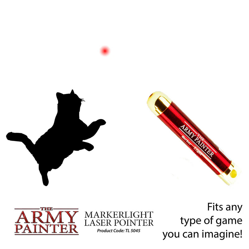 Markerlight Laser Pointer TL5045P – wskaźnik laserowy The Army Painter pasuje do każdego systemu gier bitewnych
