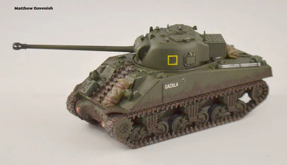 Rubicon Models 280060 – Sherman Firefly IC „GAZALA", widok z boku, British Army, skala 1:56