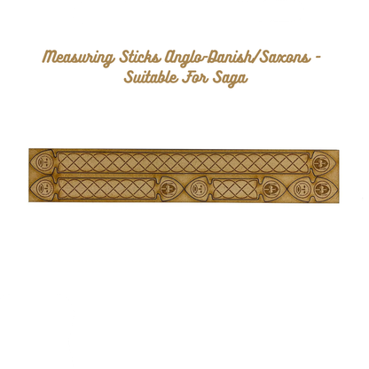 Measuring Sticks Anglo-Danish/Saxons SAG005M3 – miarki MDF 3mm do gry Saga Sarissa Precision – widok z nazwą produktu
