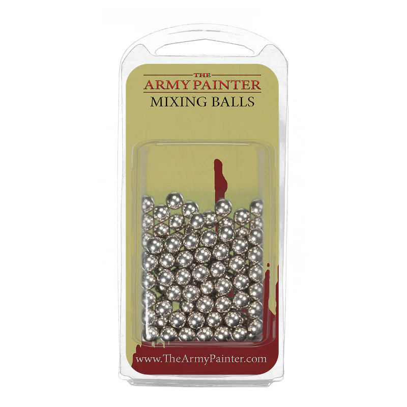 Mixing Balls - The Army Painter - opakowanie blister TL5041 100 kulek stalowych widok frontalny