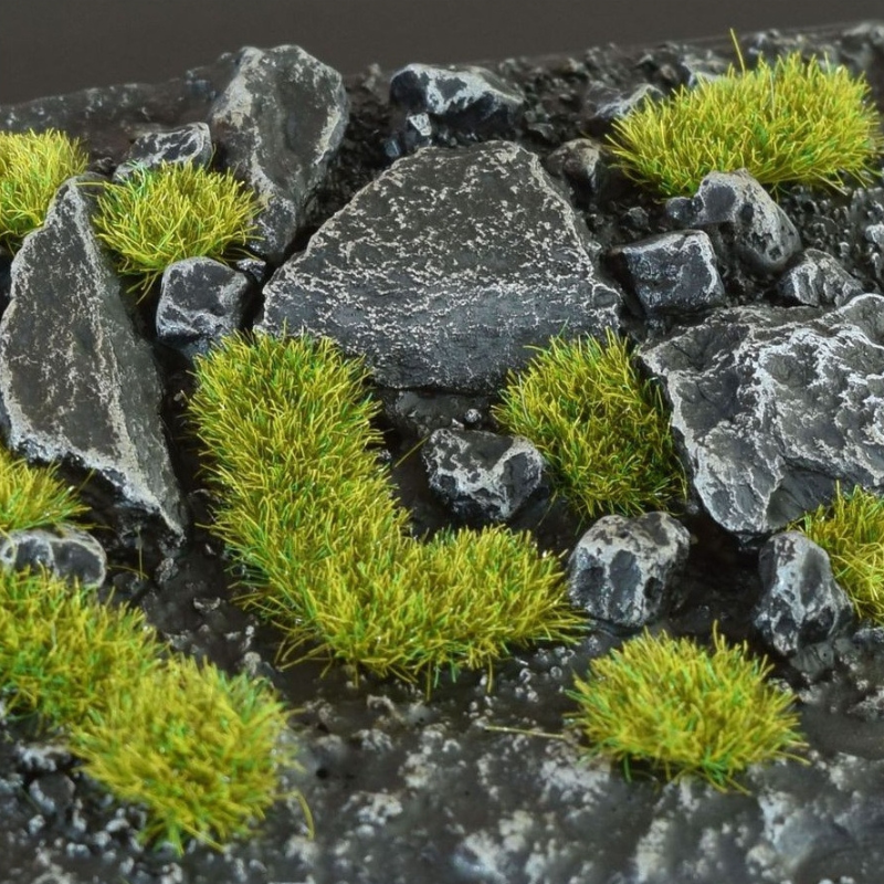 Moss Grass Tufts Leśny Mech Gamers Grass - tufty 2mm mech na skałach diorama leśna sceneria - Gamers Grass