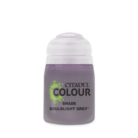 Soulblight Grey 18ml Citadel Shade - szary odcień farby akrylowej do cieniowania figurek Warhammer - Games Workshop
