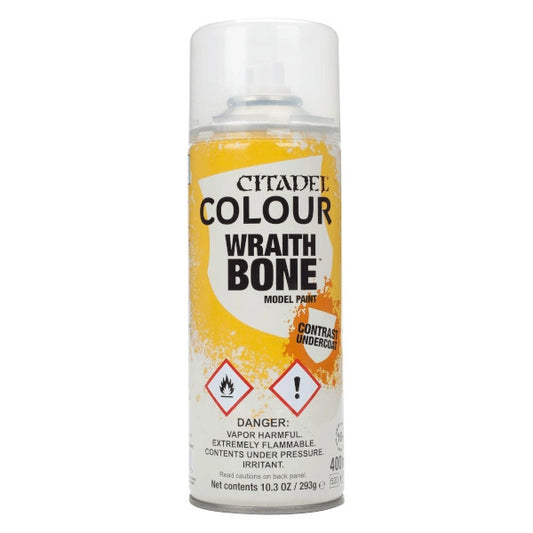Wraithbone 400ml Citadel Spray - kościany spray do gruntowania figurek Warhammer - Games Workshop
