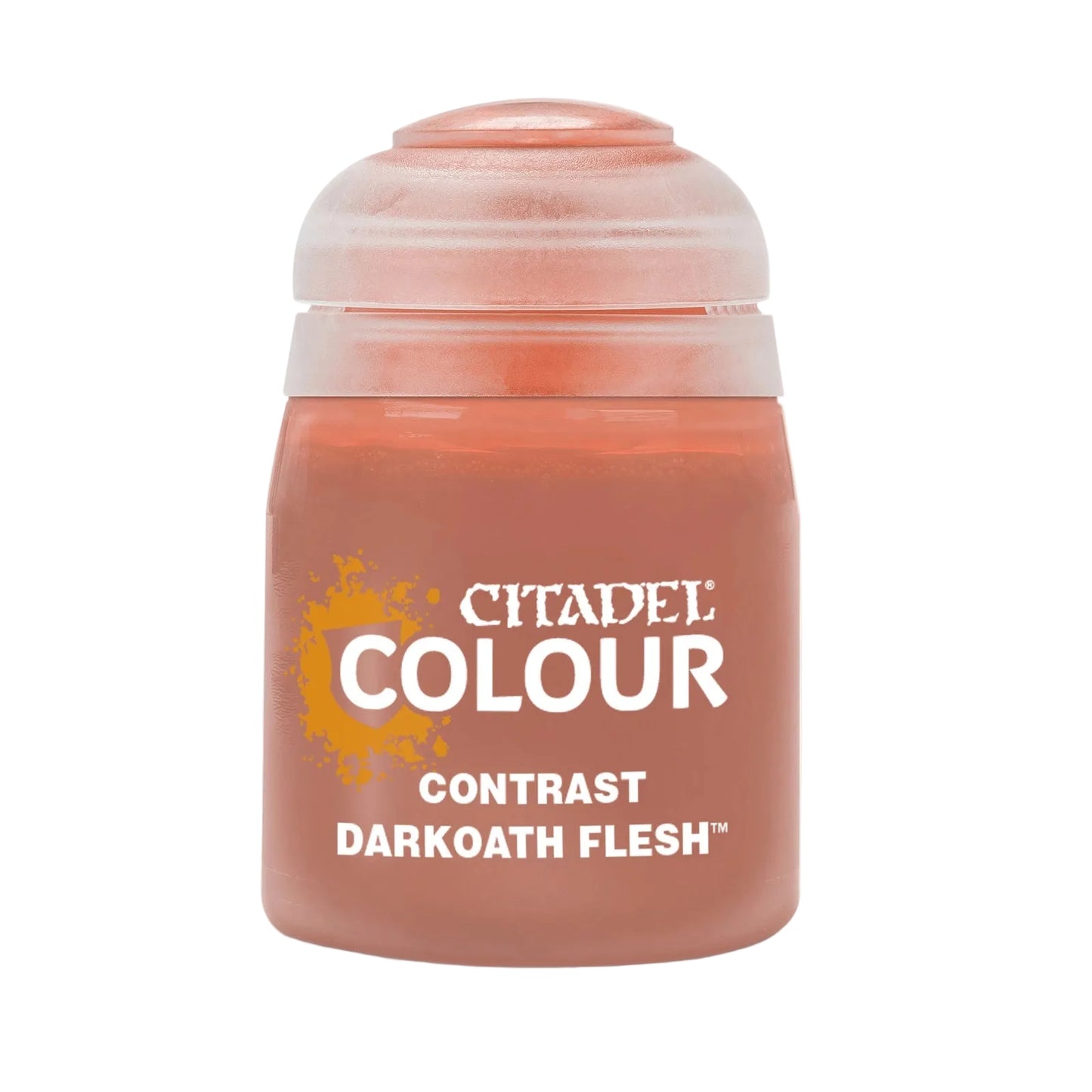 Darkoath Flesh 18ml Citadel Contrast - naturalny ciepły cielisty farba akrylowa z automatycznym cieniowaniem do figurek Warhammer - Games Workshop

