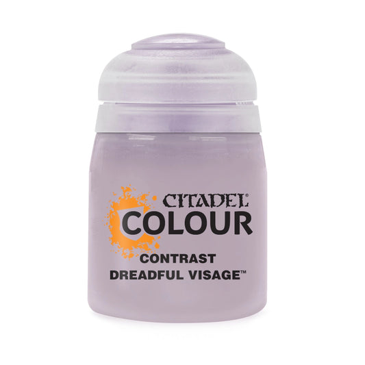 Dreadful Visage 18ml Citadel Contrast - upiorny bladofioletowy farba akrylowa z automatycznym cieniowaniem do figurek Warhammer - Games Workshop
