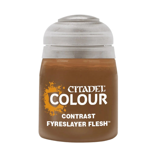 Fyreslayer Flesh 18ml Citadel Contrast - ciepły opalony cielisty farba akrylowa z automatycznym cieniowaniem do figurek Warhammer - Games Workshop
