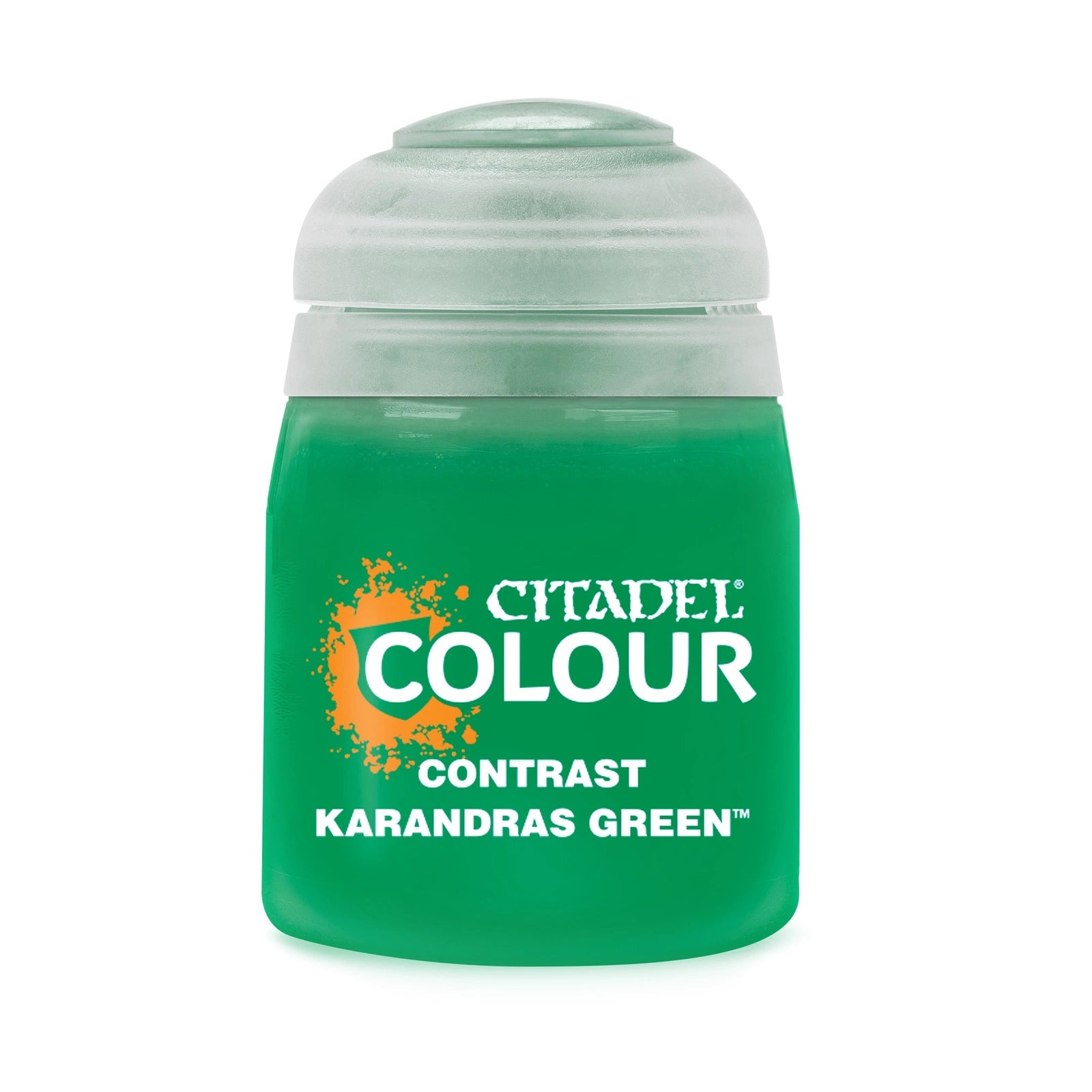 Karandras Green 18ml Citadel Contrast - głęboki leśny zielony farba akrylowa z automatycznym cieniowaniem do figurek Warhammer - Games Workshop
